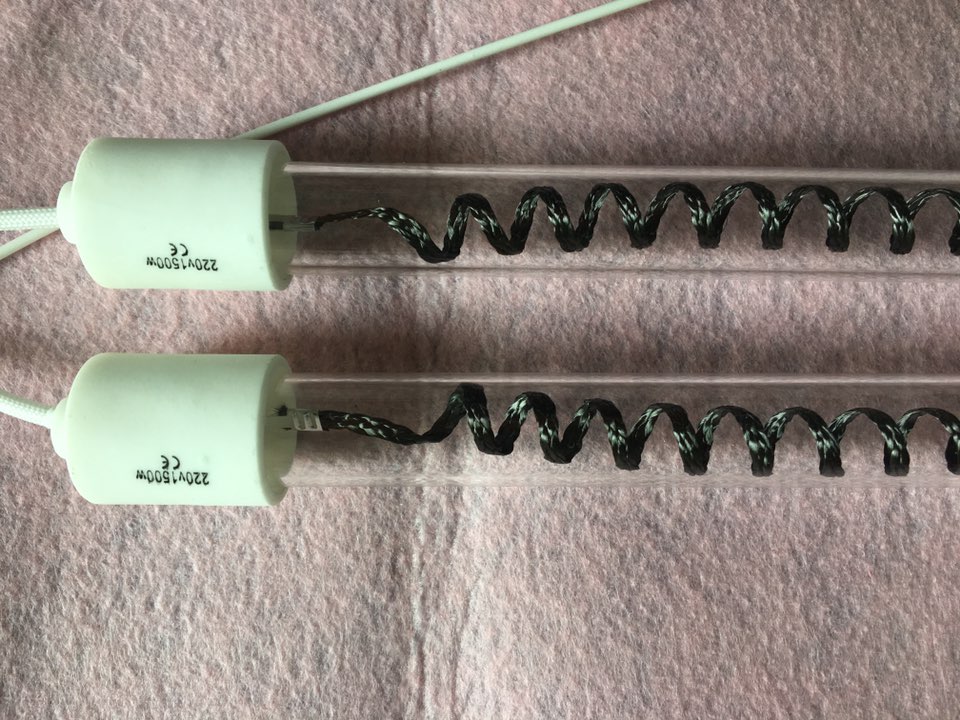 quartz carbon infrared heating element