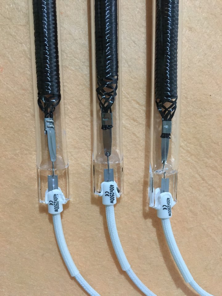 220v 1000w Clear Carbon Fiber Heating Lamp