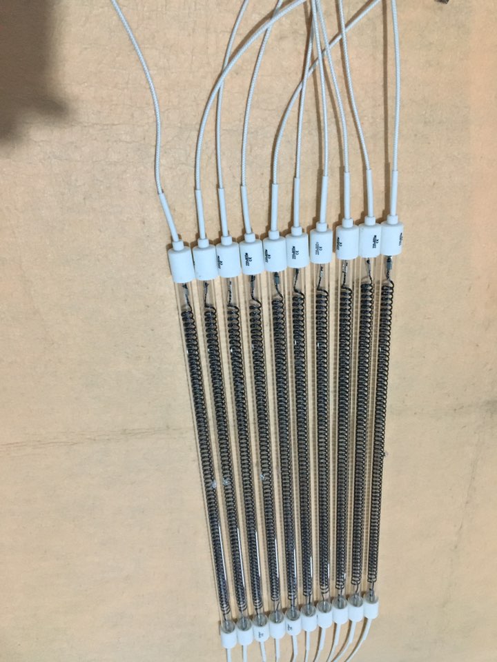600mm 1300w carbon fiber quartz heater