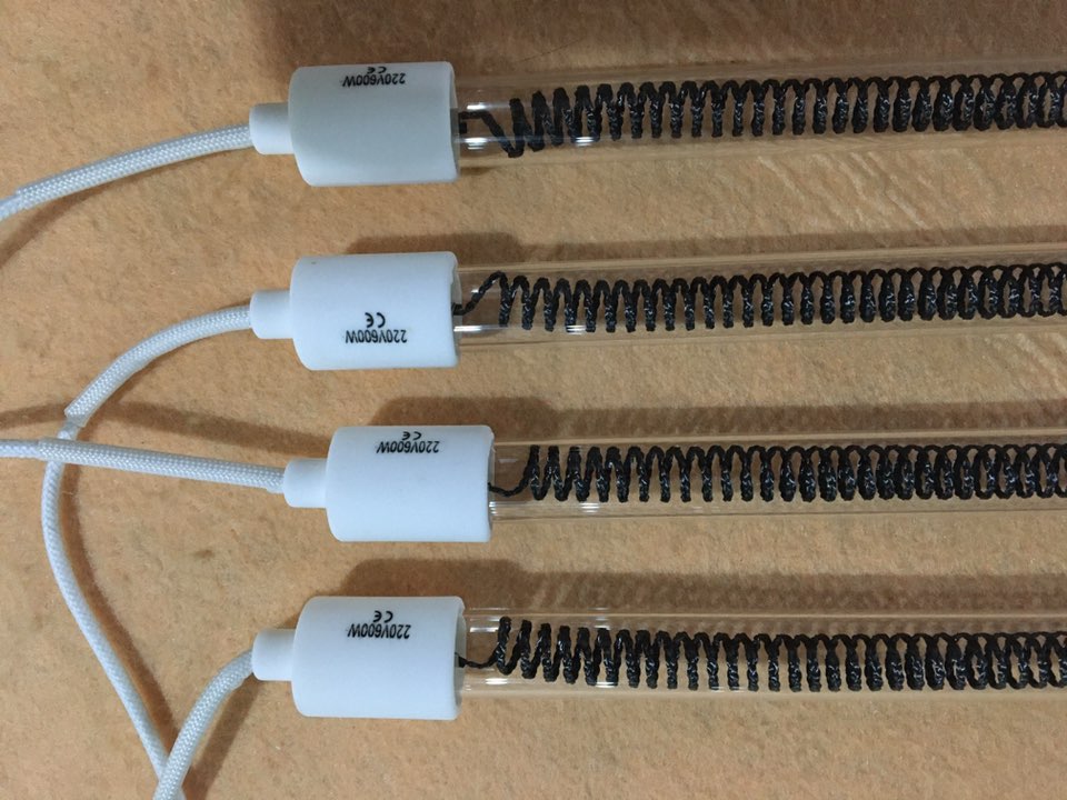 500w 220v heat lamp for poultry carbon fiber heat lamp