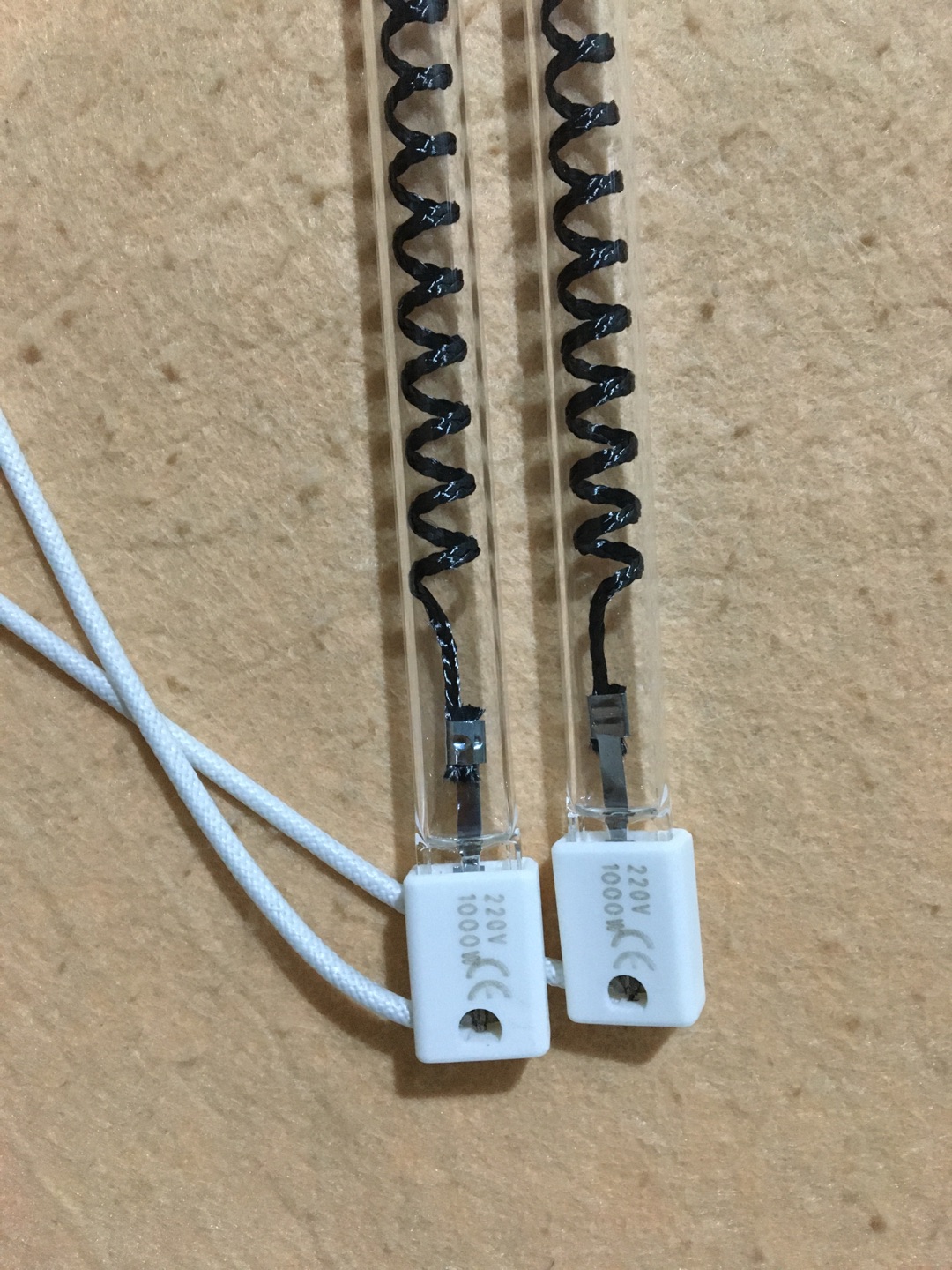 SK15 carbon fiber heating lamps carbon infrared heating lamp