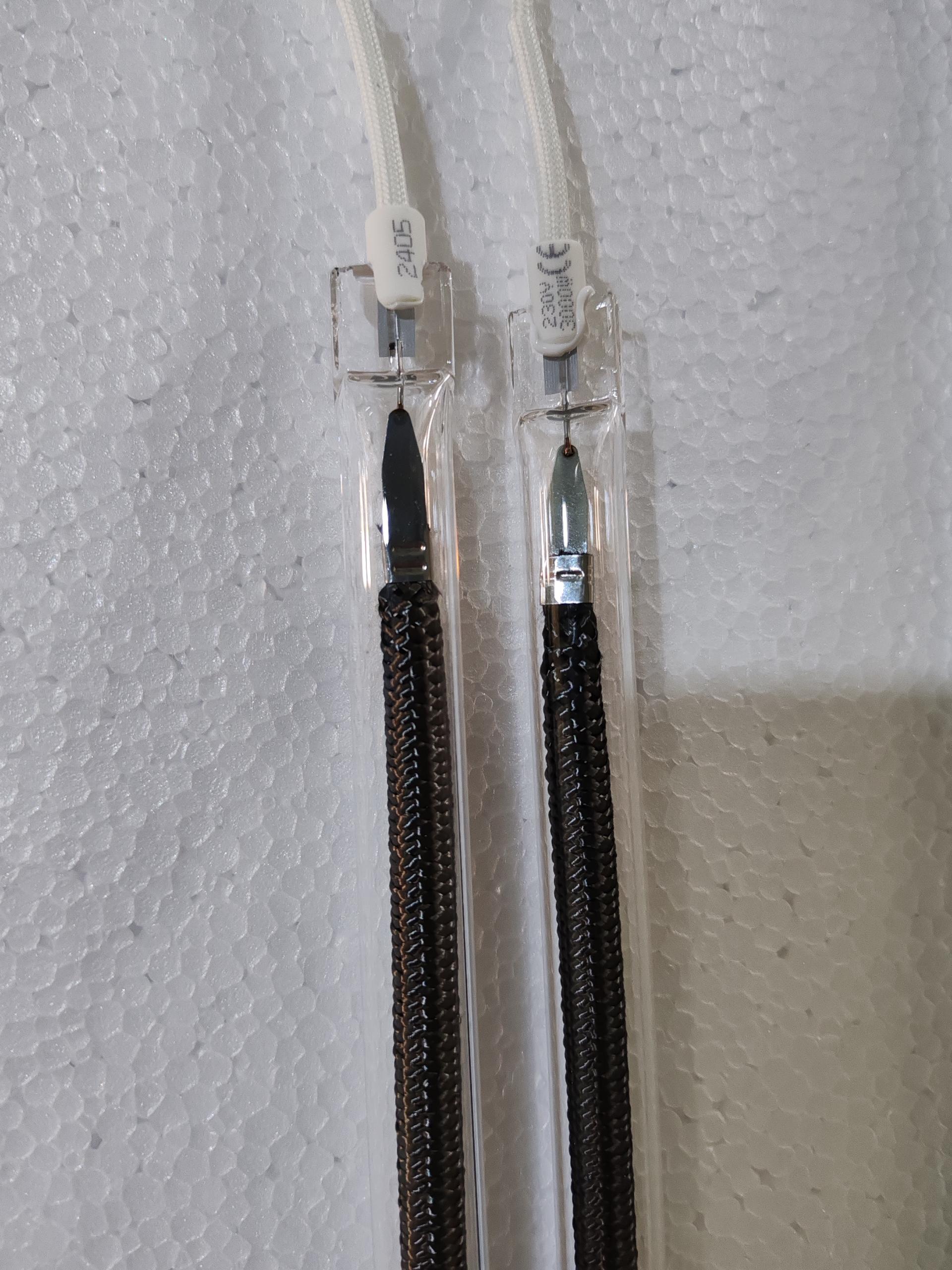 Good quality 1000mm 1500w carbon fiber heating lamp infrared carbon heating tube