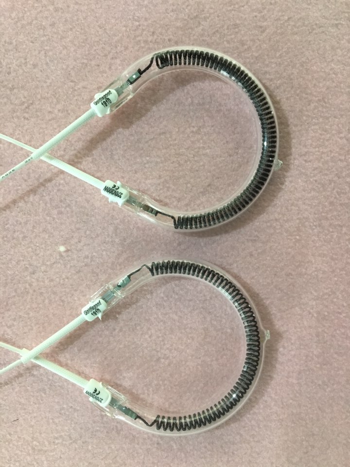 carbon infrared heating lamp carbon fiber heater electric heater element heater lamp