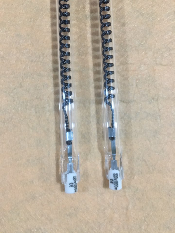 220V 1000w carbon fiber heating lamp